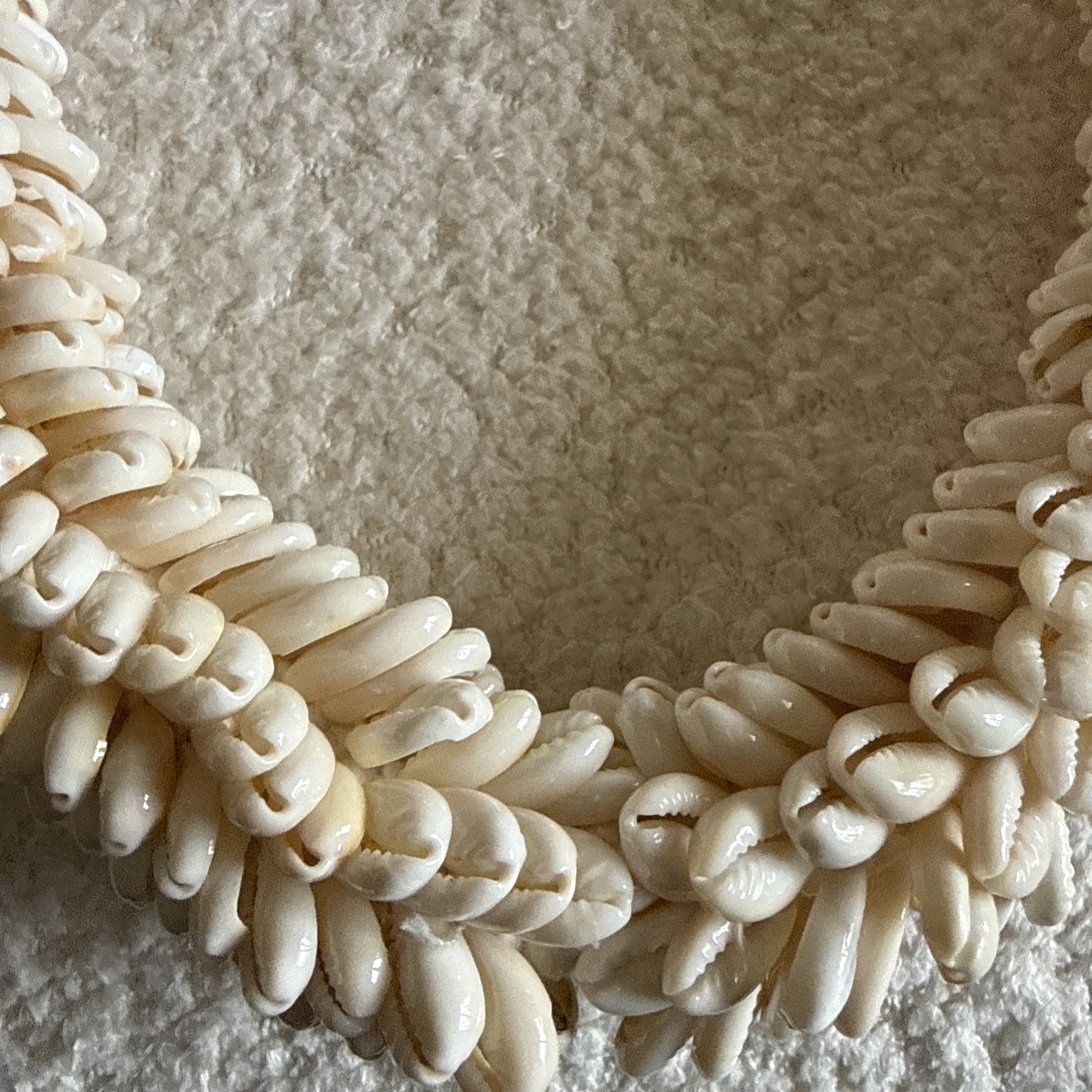 Cowrie Shell Coastal Twine and Twig Necklace Decor beach wedding summer jewelry