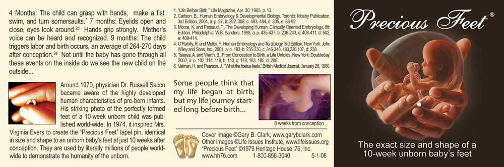 Precious Feet, Nickel Plated, Ribbon Jewelry, Lapel Pin