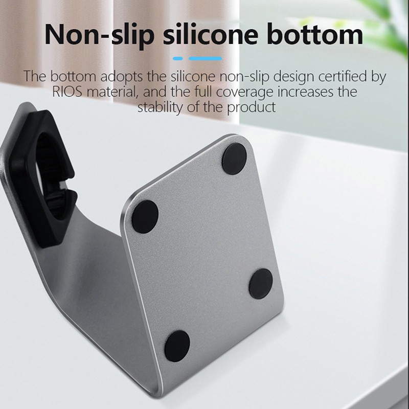 1Pc Aluminum Alloy Charger Stand Holder for Watch Charging Cradle Stand Station
