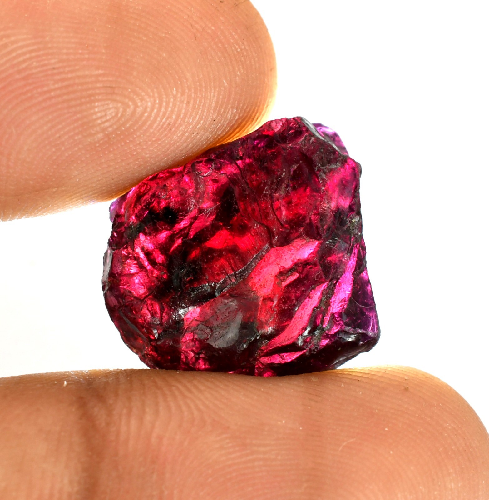 135.0Ct Natural Red Painite Very Rare Rough Earth Mined Untreated GIT Certified