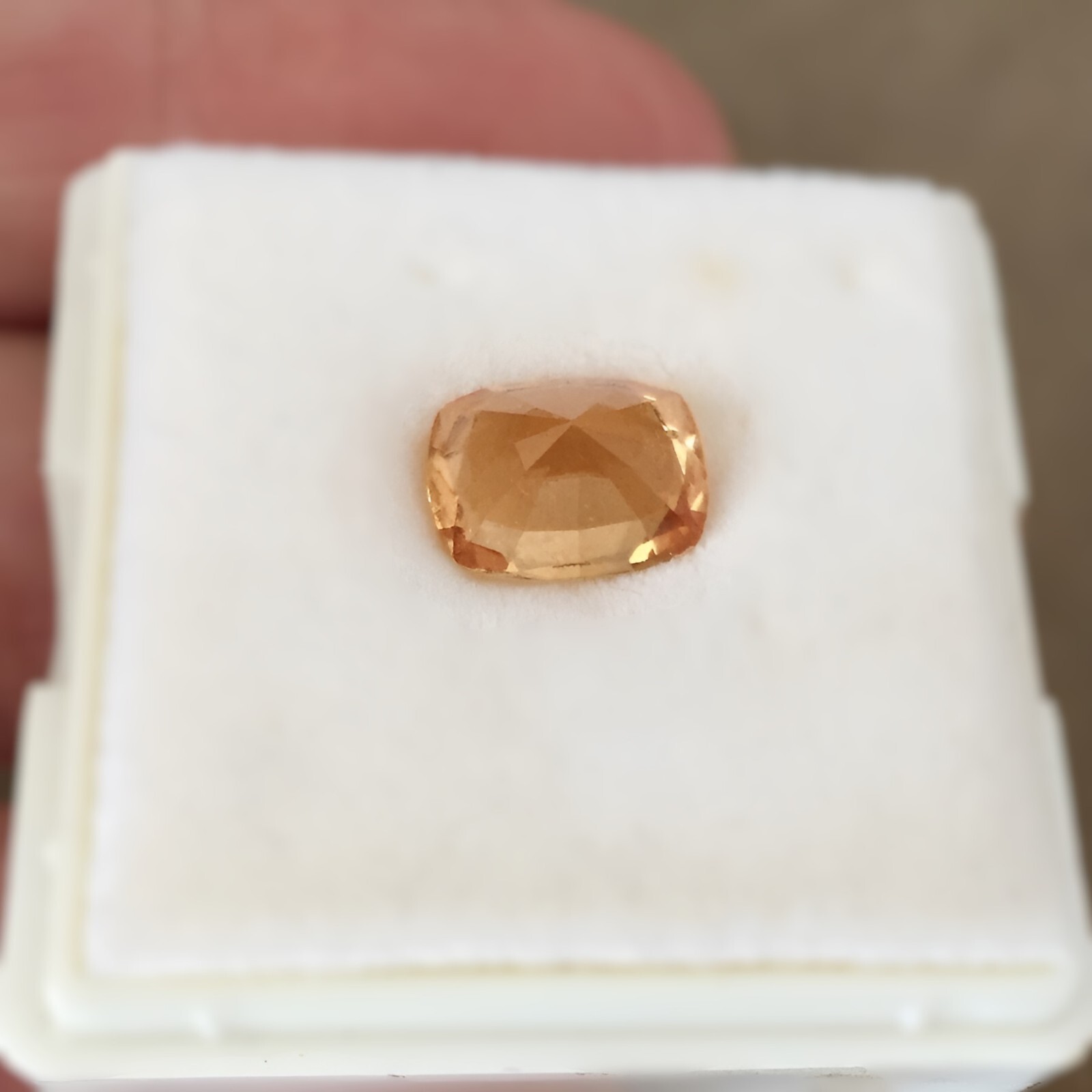 Rare Clarity & Cutting! Golden Grossular Garnet Sri Lanka 4.62 carats GLI