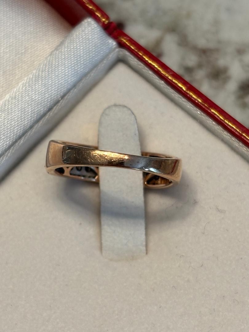 Effy 14K Rose Gold Espresso Diamond Ring • 0.78ctw • BH Collection