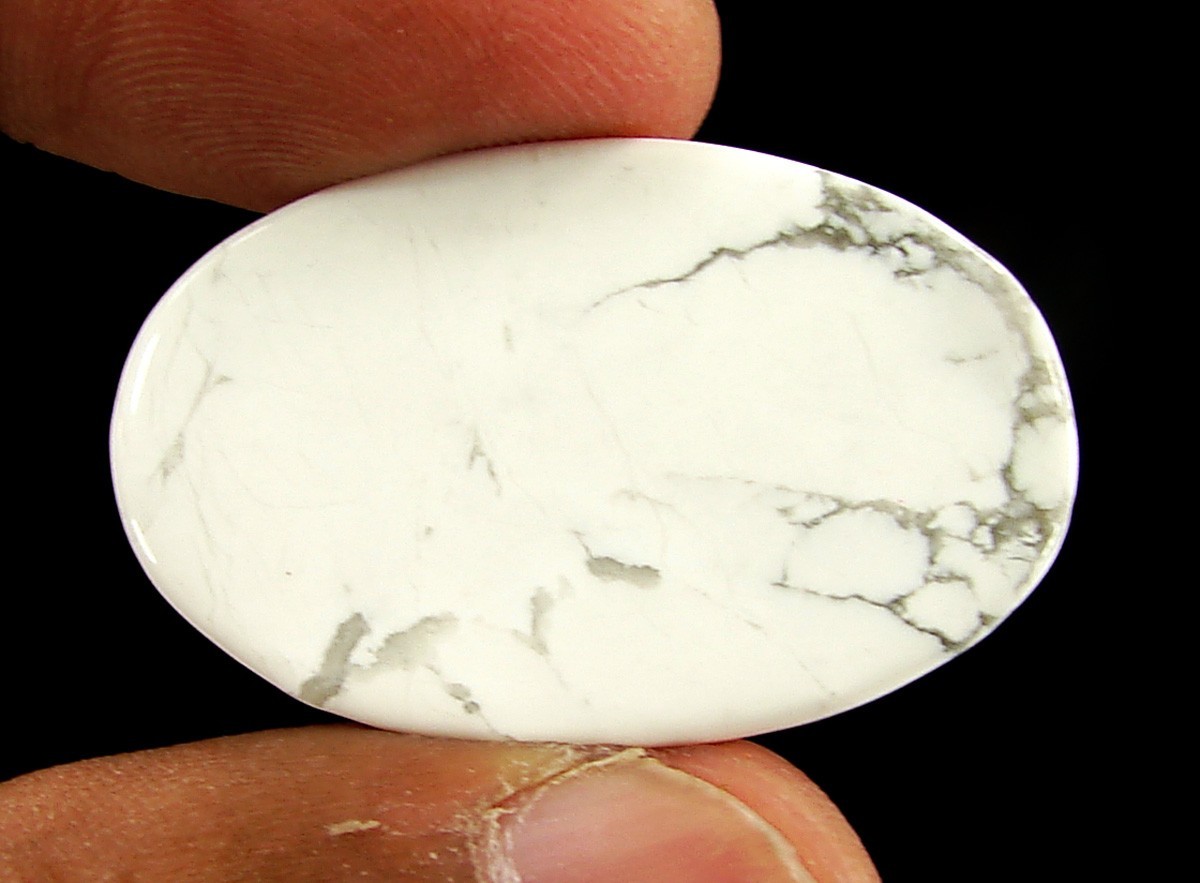 40.55 Ct Natural Howlite Loose Gemstone Cabochon Wire Wrap Stone – 16569