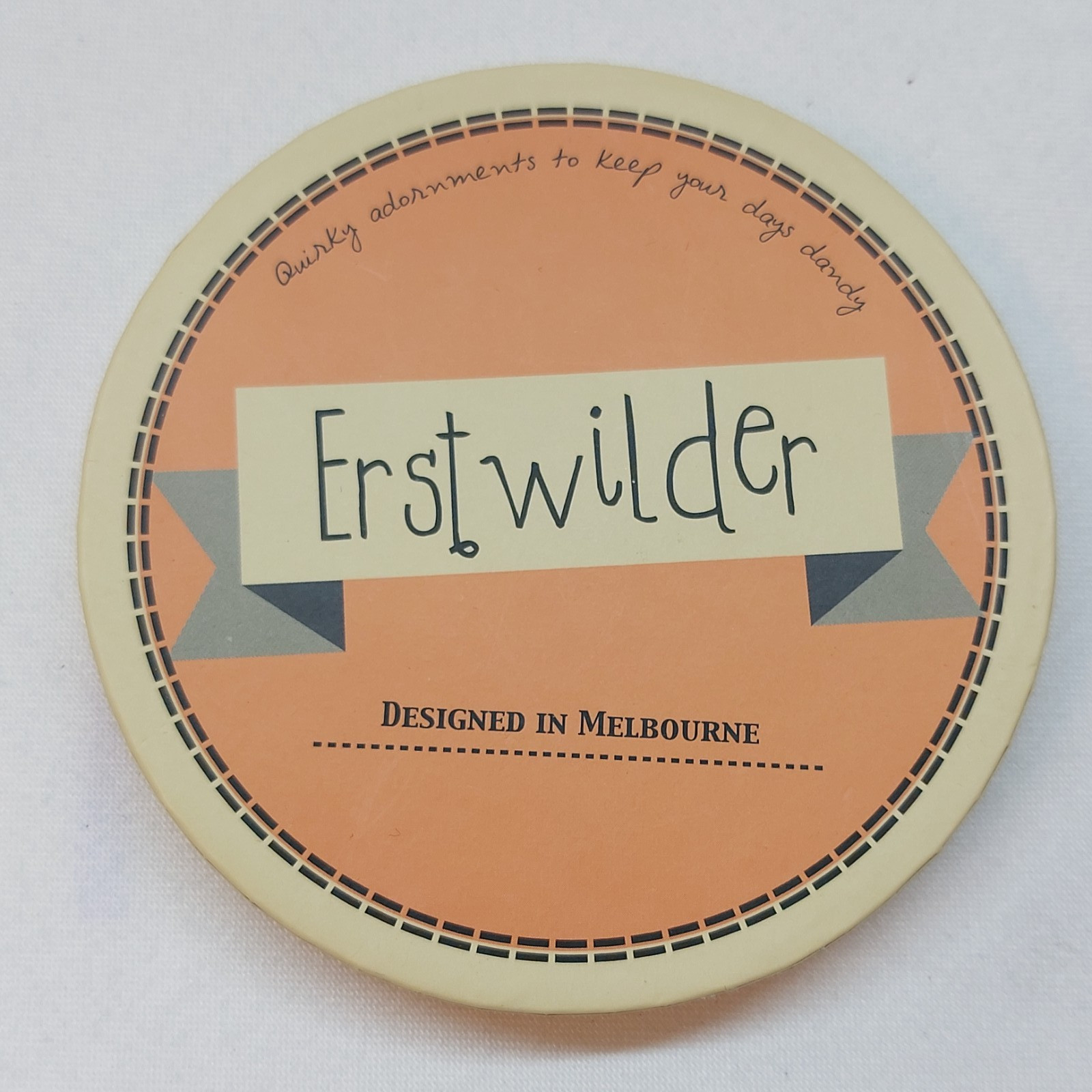 Erst Wilder Brooch Picnic Portrait Boxed Resin Sold Out