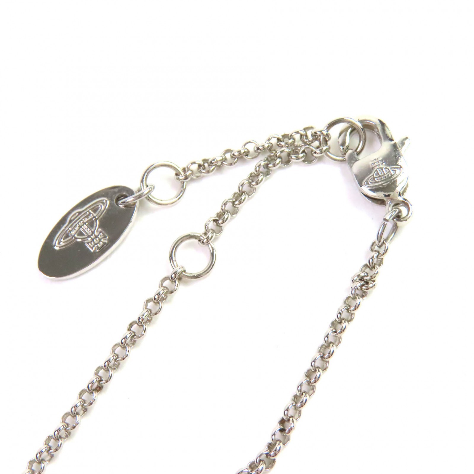 Excellent Vivienne Westwood Necklace PETITE ORB PENDANT Petit Orb Pendant Silver