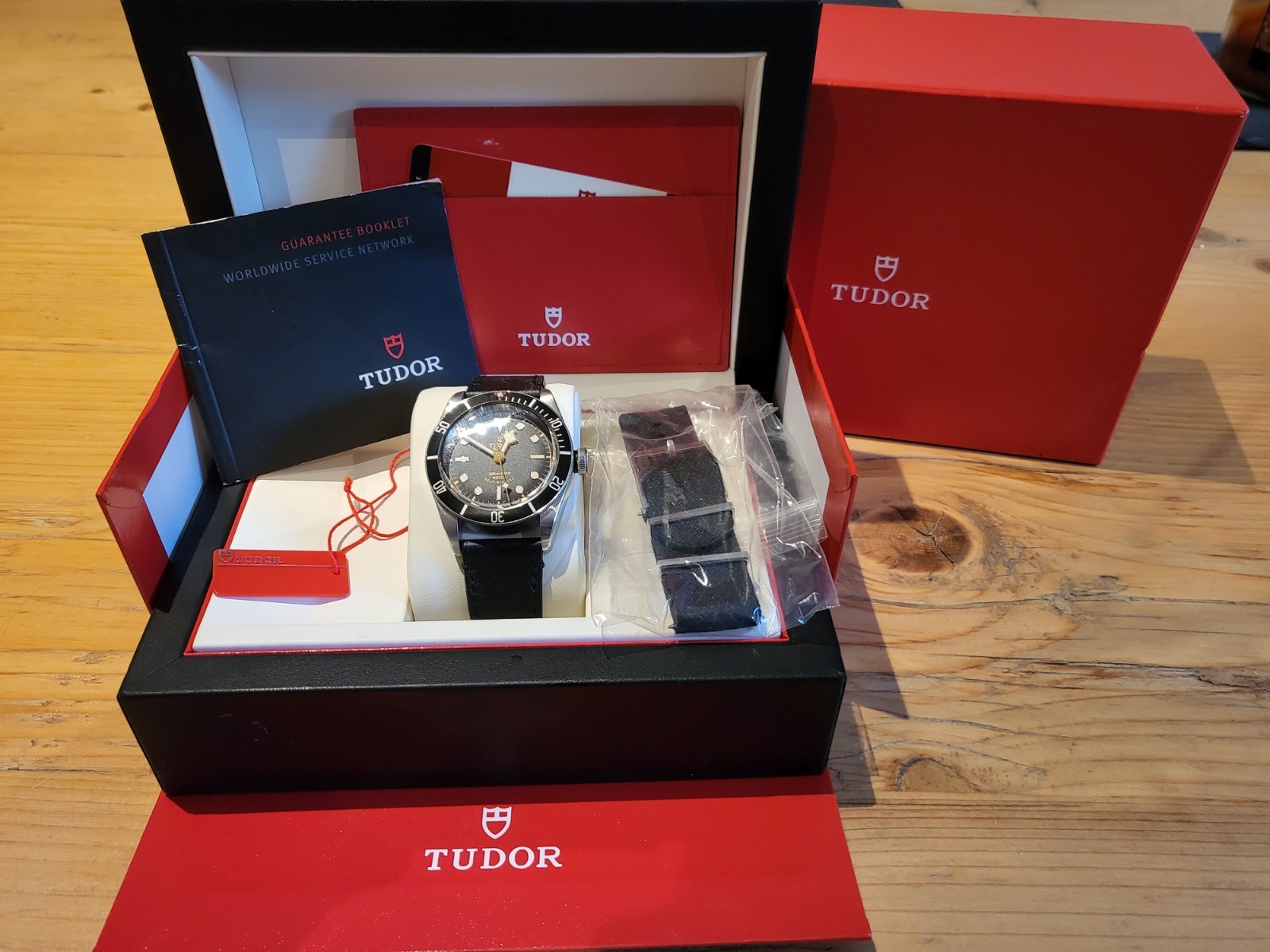 Tudor Black Bay 79220N Smiley Dial 2016 ETA – Box & Papers