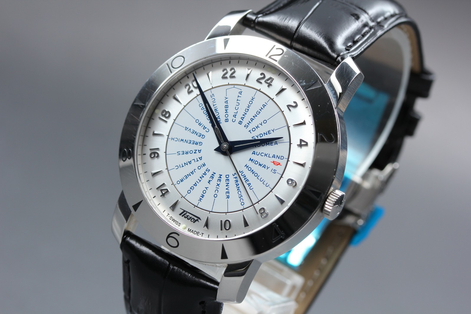 Tissot Heritage T078.641.16.037.00 World Timer 160th Anniv. Watch[ Box Damaged ]