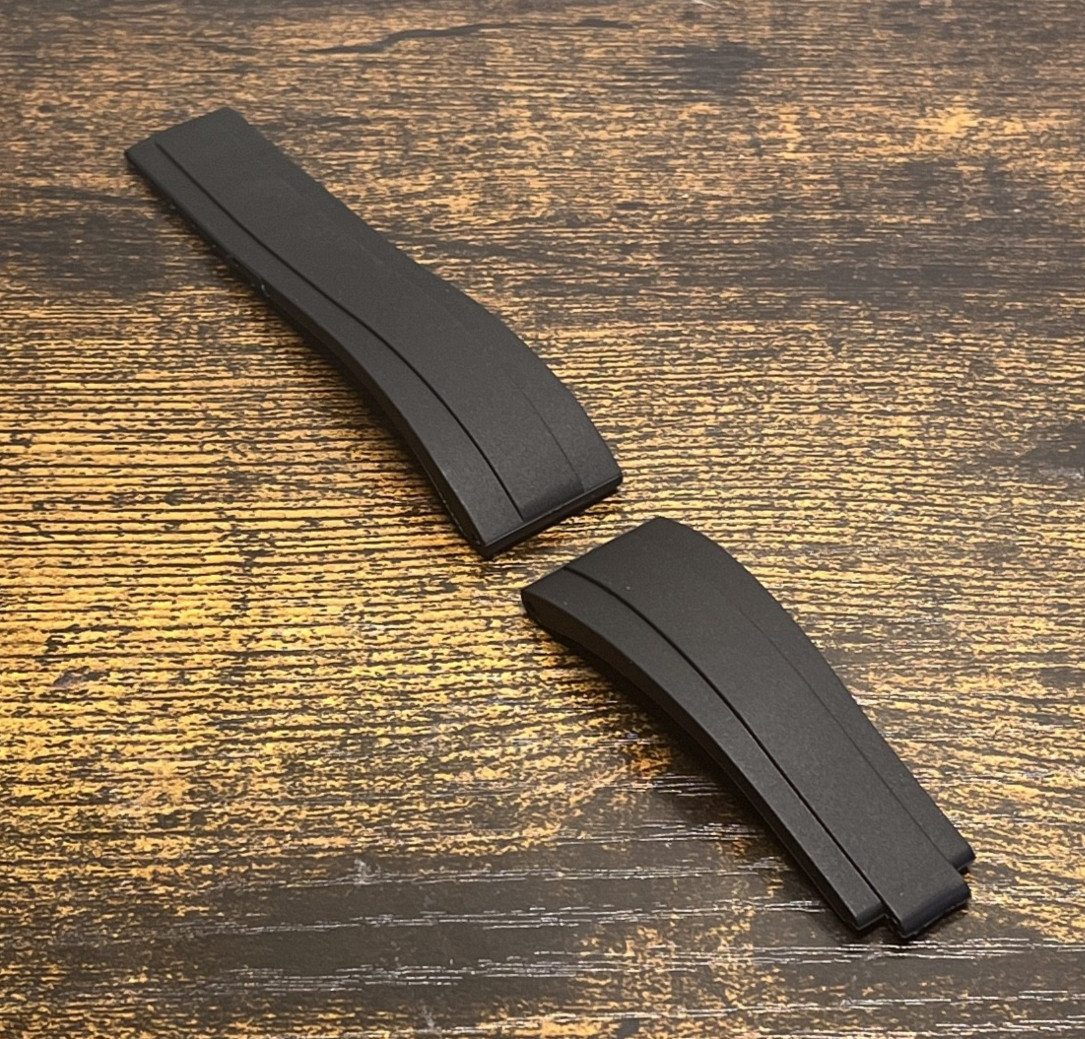 20mm Silicone Rubber Strap Band For Rolex Oysterflex Datejust Daytona Submariner
