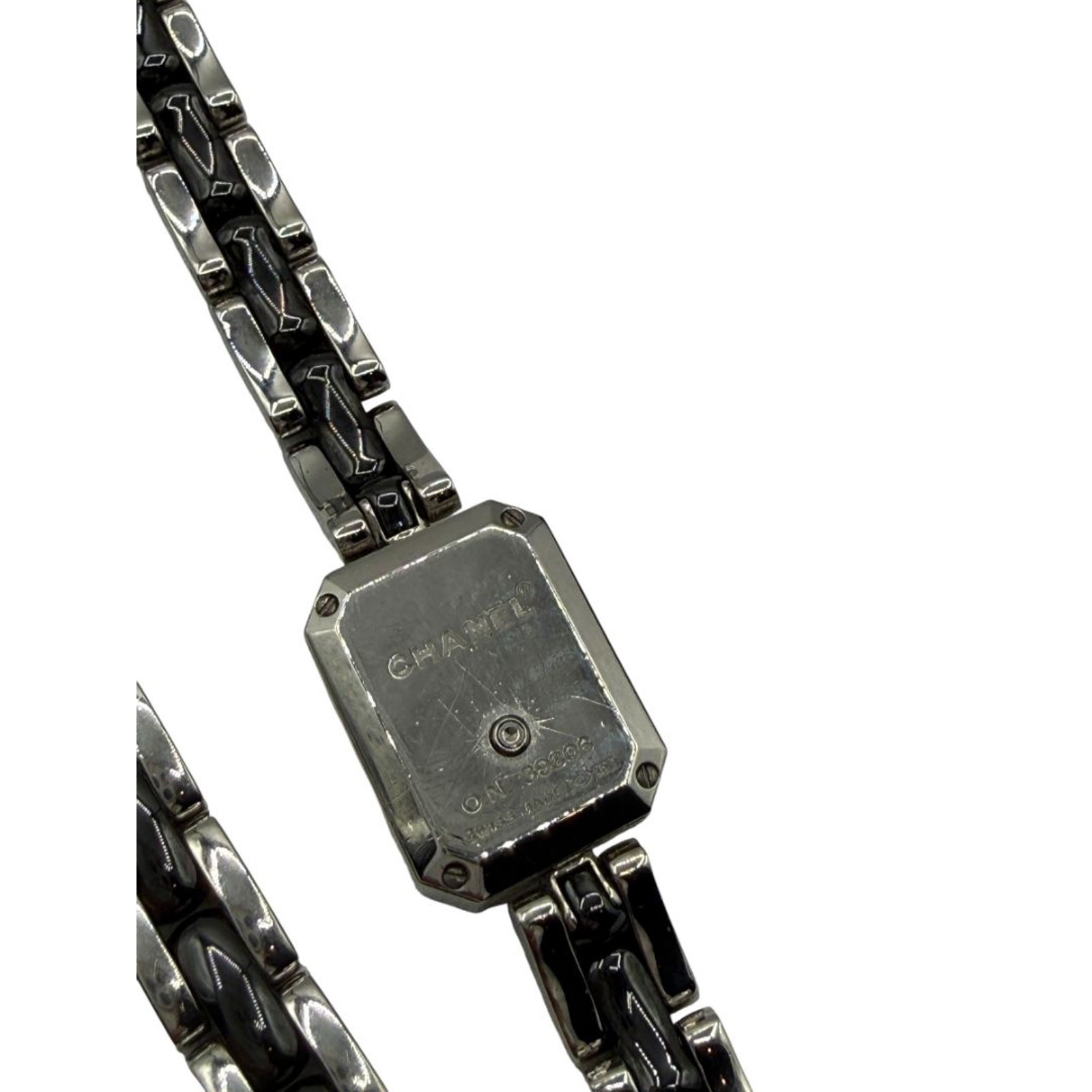 Chanel Première 18K White Gold Diamond Bezel Triple Wrap Watch O.N. 39306 w/ Box