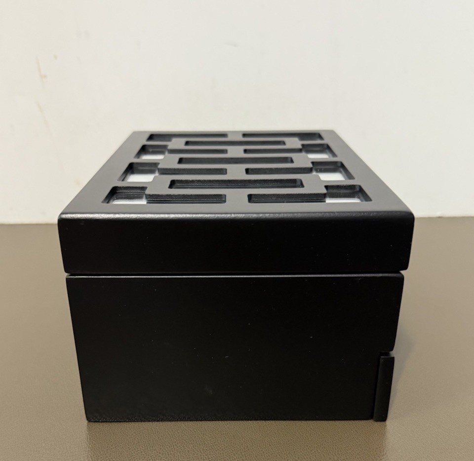 Small Mirror Jewelry Decorative Mini Wooden Table Top Jewelry Cabinet Box