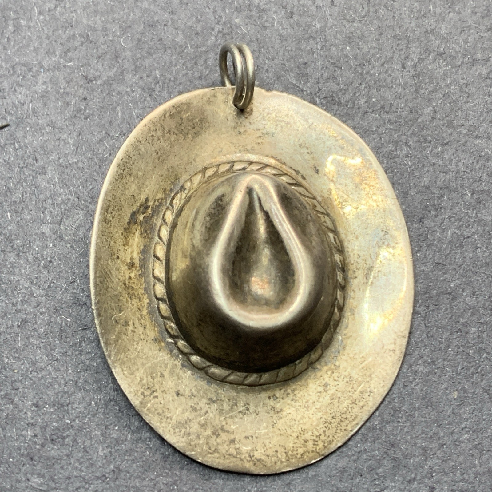 STERLING SILVER 925 Lot Necklace Pendant SS36 Cowboy Hat Country Mexico