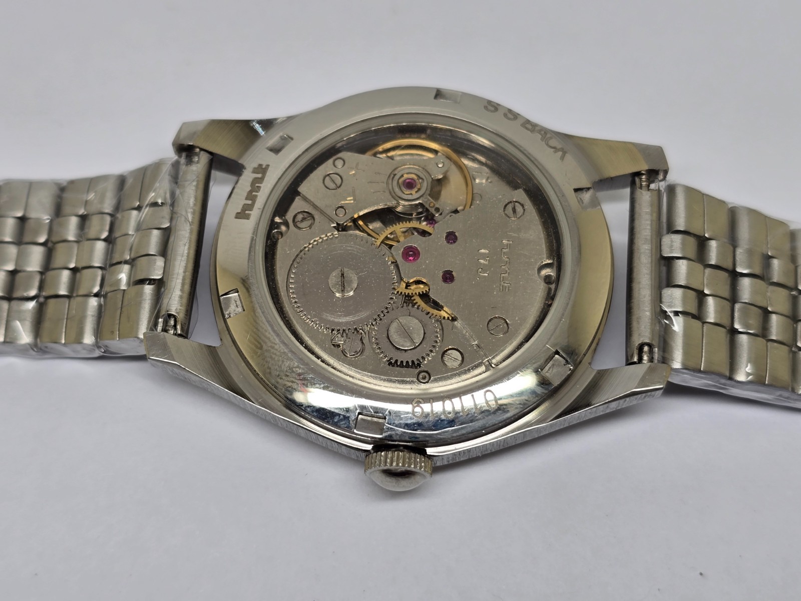 Refurbished Automatic Men’s Watch Day Date | Classic Vintage Style | Steel Strap