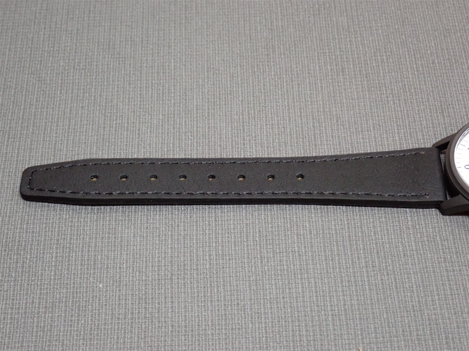 NEW Projects Watches PJT-7401-40 Bodoni 40mm M&Co Black Leather Band Watch