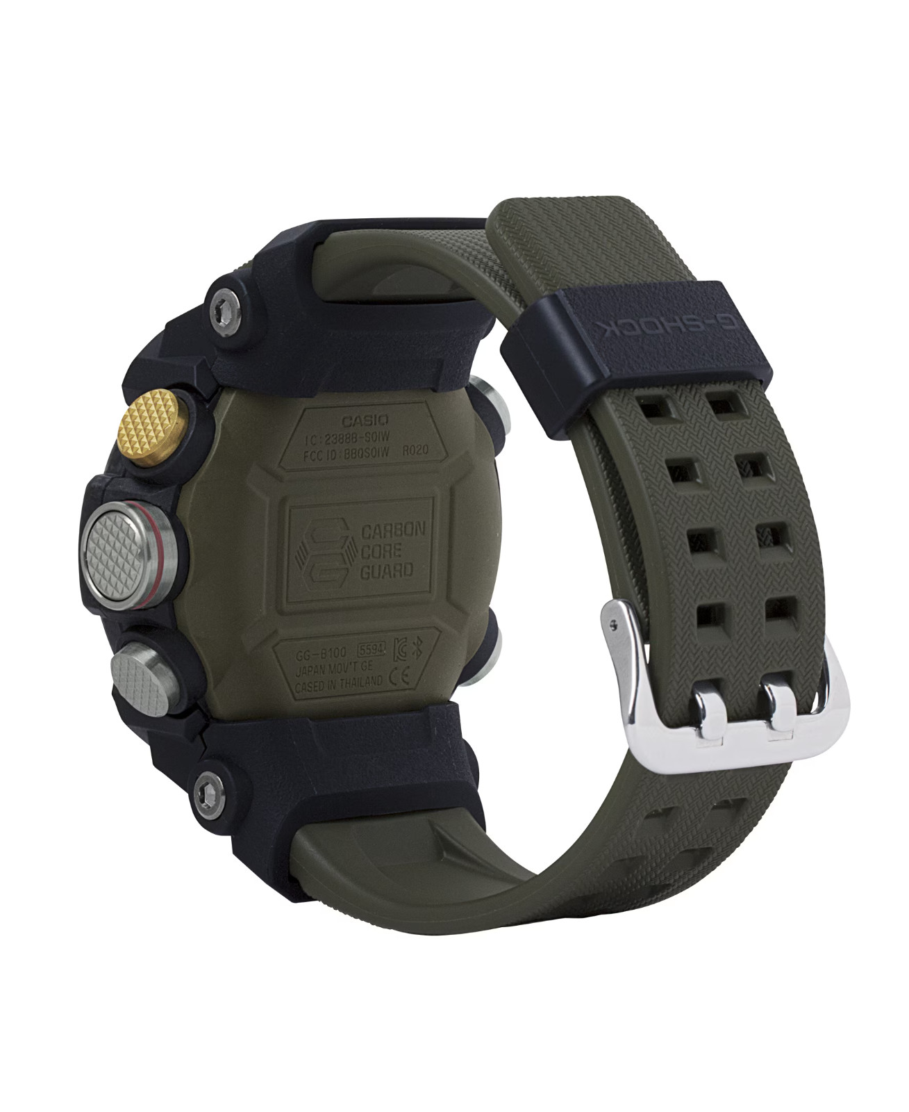 Casio G-Shock MUDMASTER Carbon Core Mud-Resistant Outdoors Mens Watch GGB100-1A3