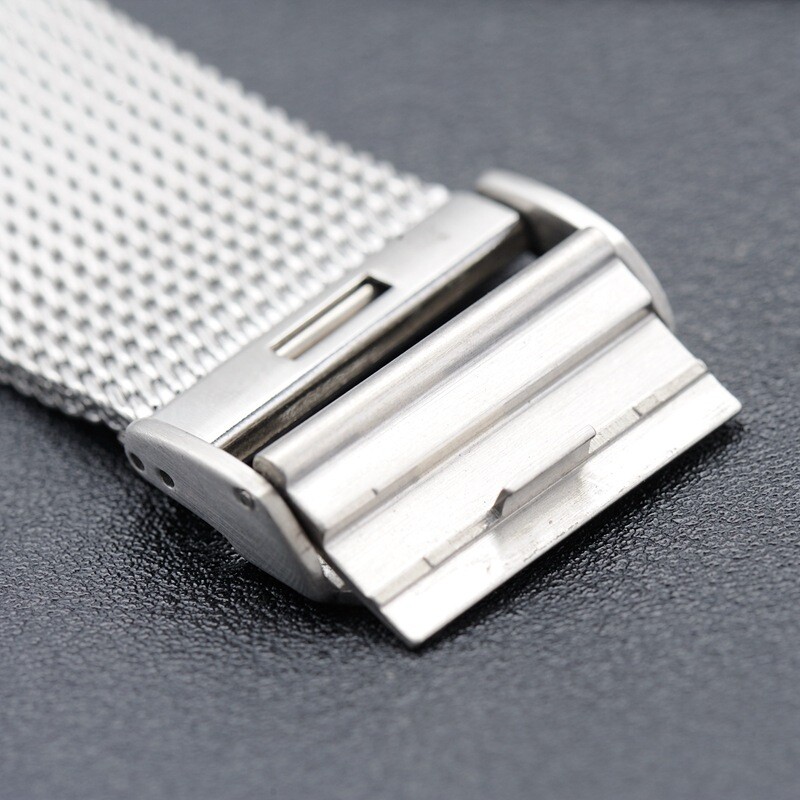 Super Quality Solid Stainless Steel Watch Band Milanese Mesh Bracelet 18mm-24mm