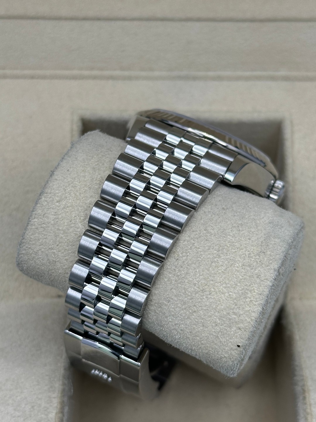Rolex 126234 2021 White Roman Dial Box & Papers