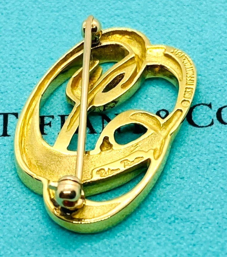 Tiffany & Co Paloma Picasso 18K Gold 1983 Brooch