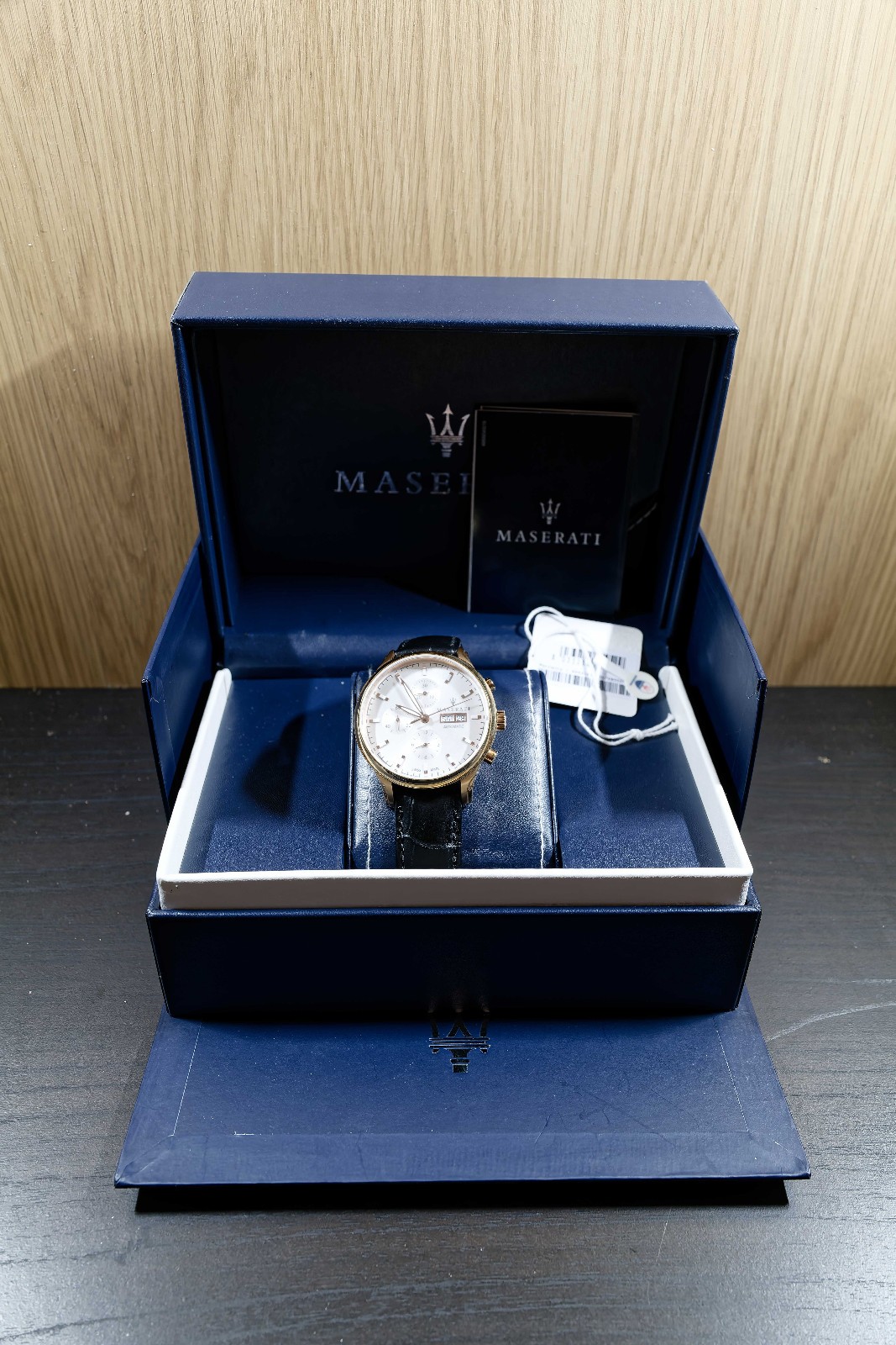 Maserati Attrazione LE 198/200 Swiss ETA Valjoux 7750 Chronograph – Full Set