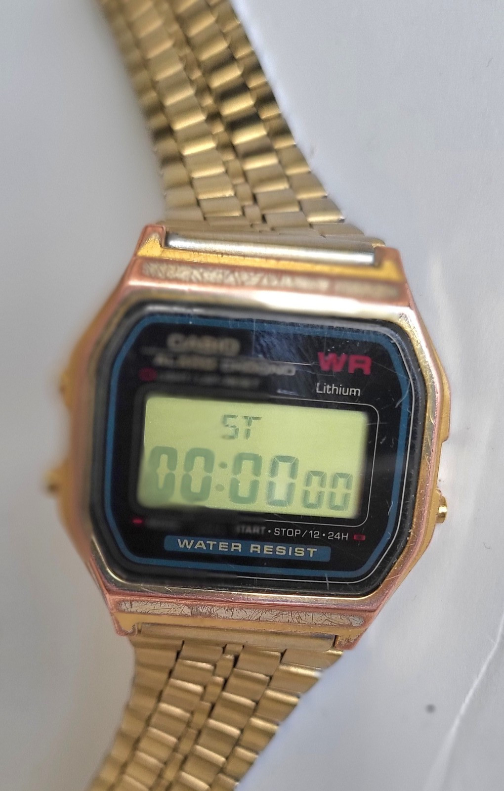 Casio A159WGE Vintage Digital Watch – WR, Lithium, Japan Style