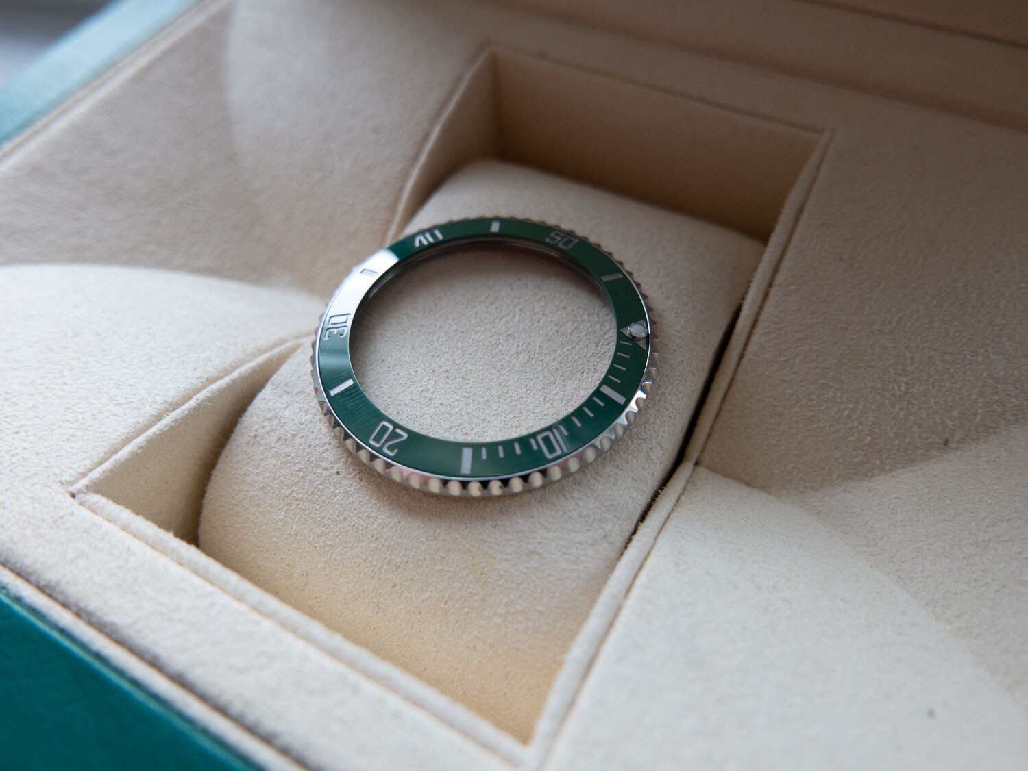 Lunette Complète Céramique et Acier Inoxydable Rolex Submariner Hulk 116610 LV