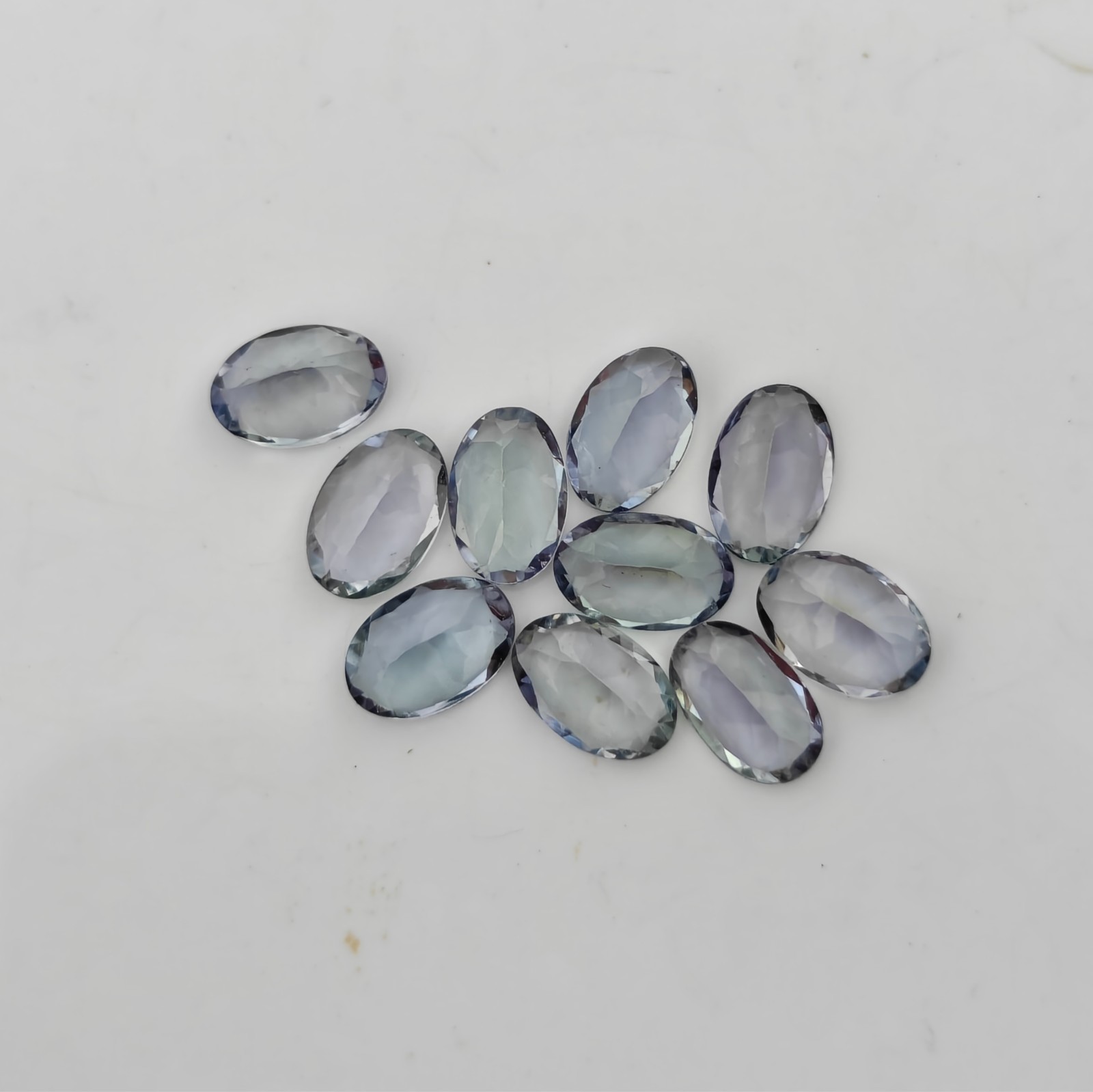 Bio Color 6x4mm Oval Zoisite Stone Lot 10 Pieces Layout Ideal For Jewelry
