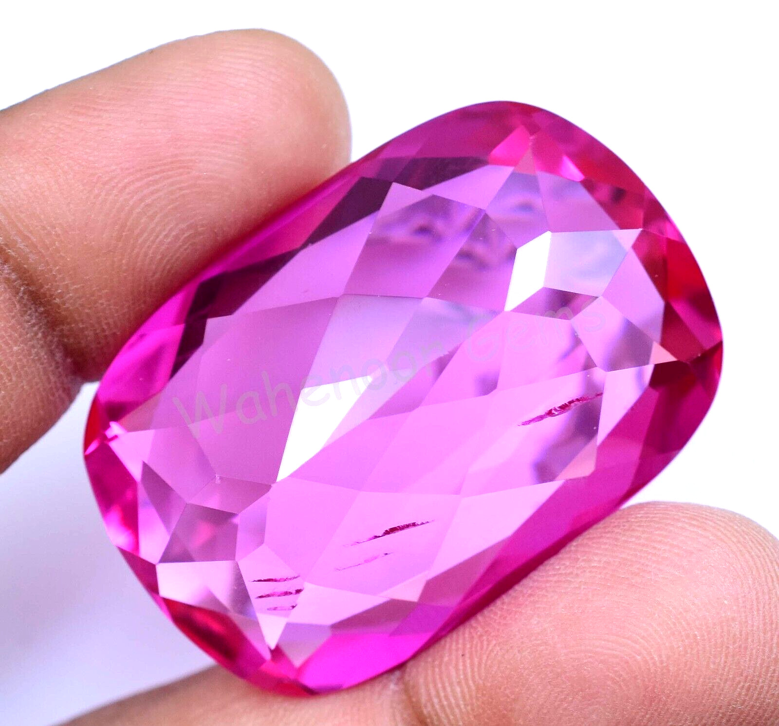 FLAWLESS 118.60 Ct Natural Mogok Pink Ruby CERTIFIED Stunning Loose Gemstone