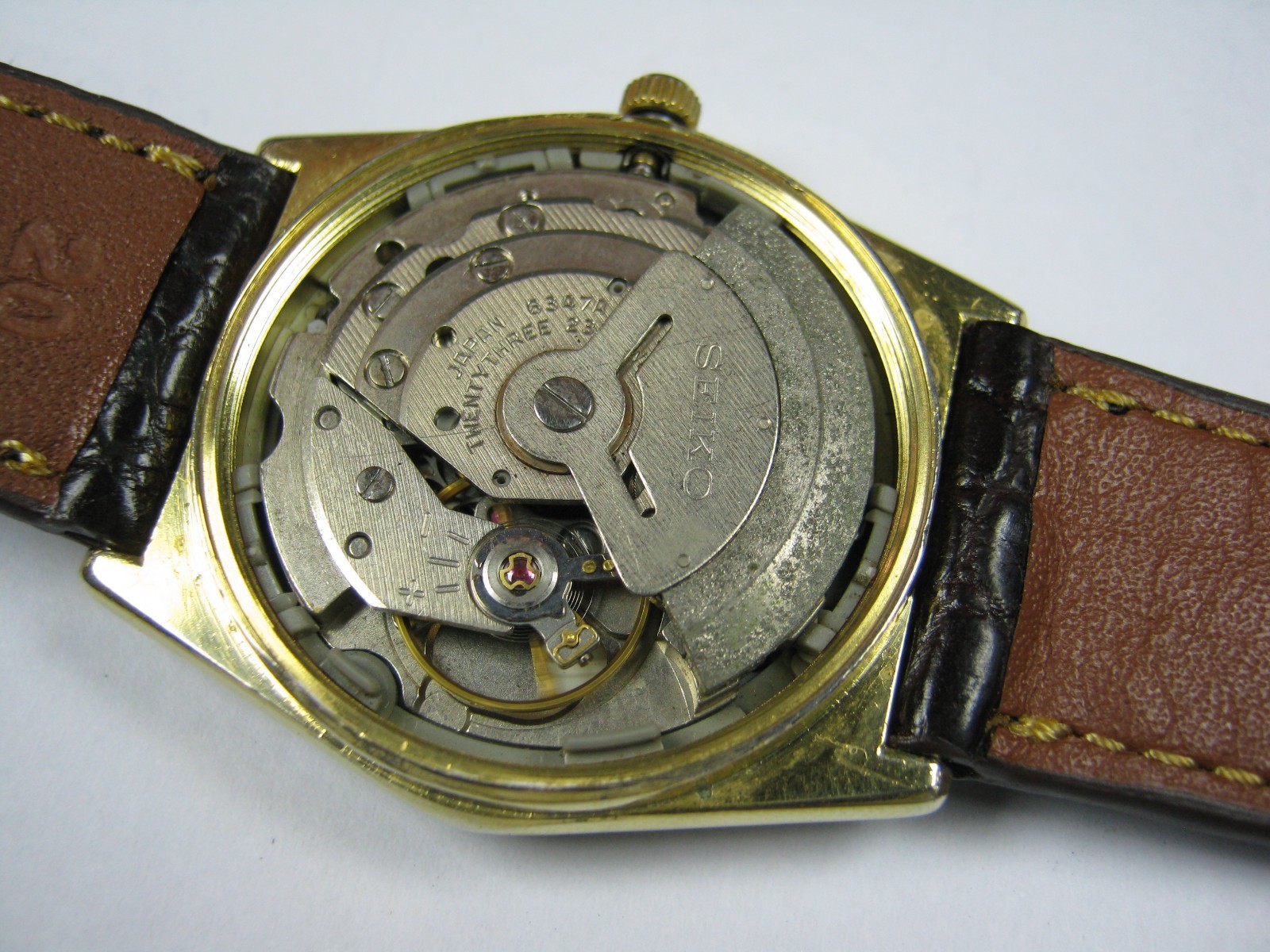 Vintage SEIKO MOON PHASE 6347-6000 Automatic Date Function Properly