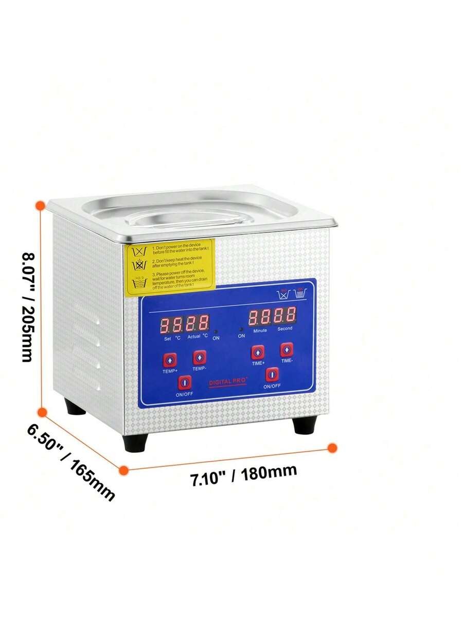 Cleaner 1.3L Professional Ultrasonic Cleaner With Digital Timer 40kHz Excellent