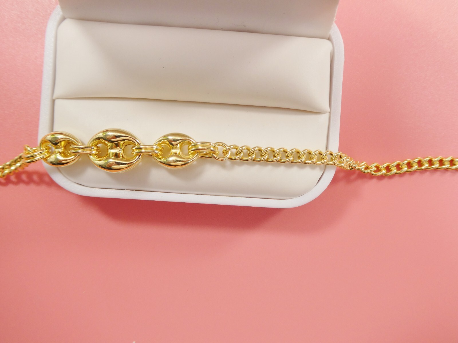 16 INCH PLUS 2 INCH EXTENTION PUFFED MARINER REAL 925 STERLING SILVER