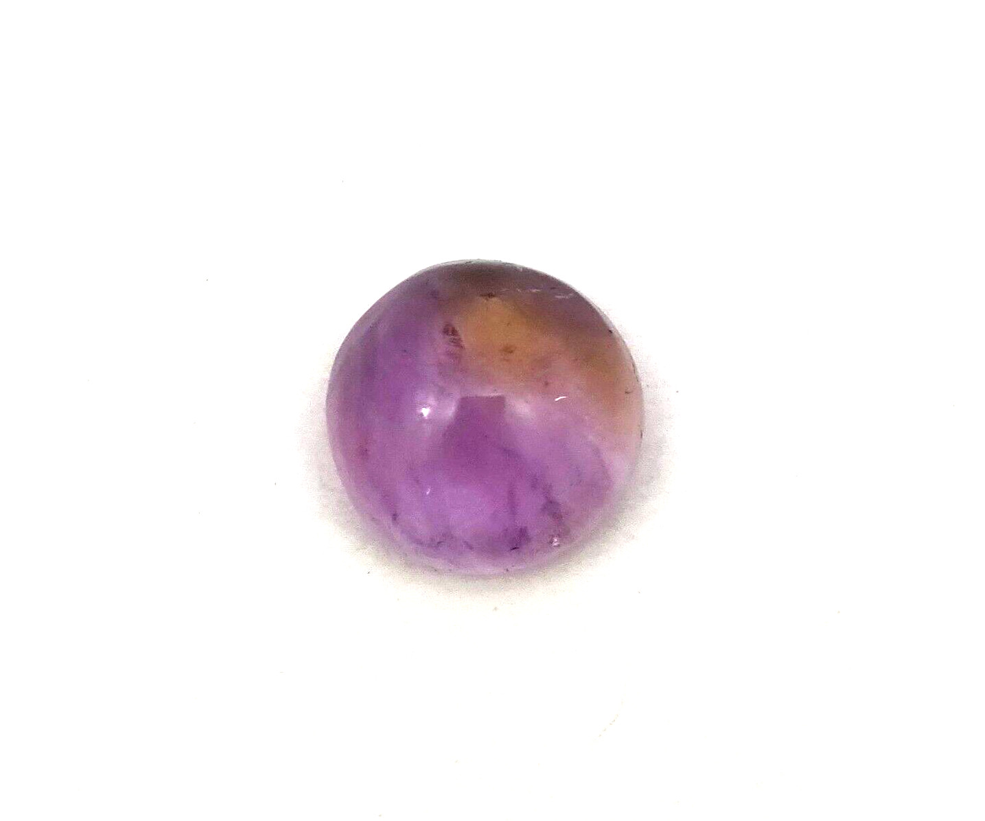 Natural Ametrine Untreated Round Cabochon Loose Gemstone 18.50 MM 23 CT