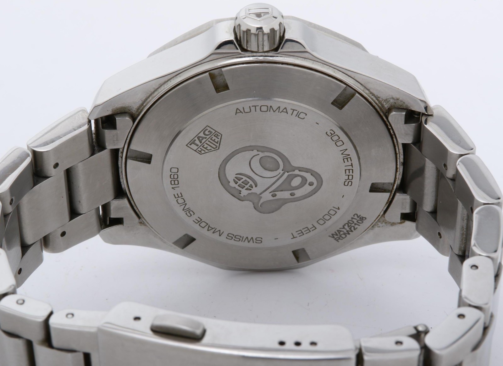 TAG Heuer Aquaracer WAY2012 43mm Blue Dial Automatic Stainless Steel