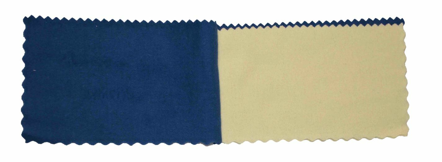 Jewelry Silver Gold Polishing Cleaning Care Cloth Double Layer