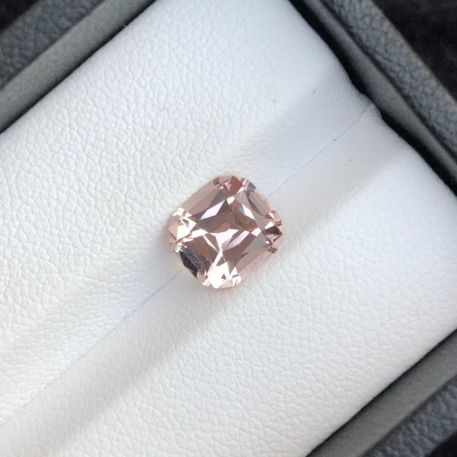 2.40 Carat | Natural Pink Topaz Gemstone | Cushion Cut | From Pakistan