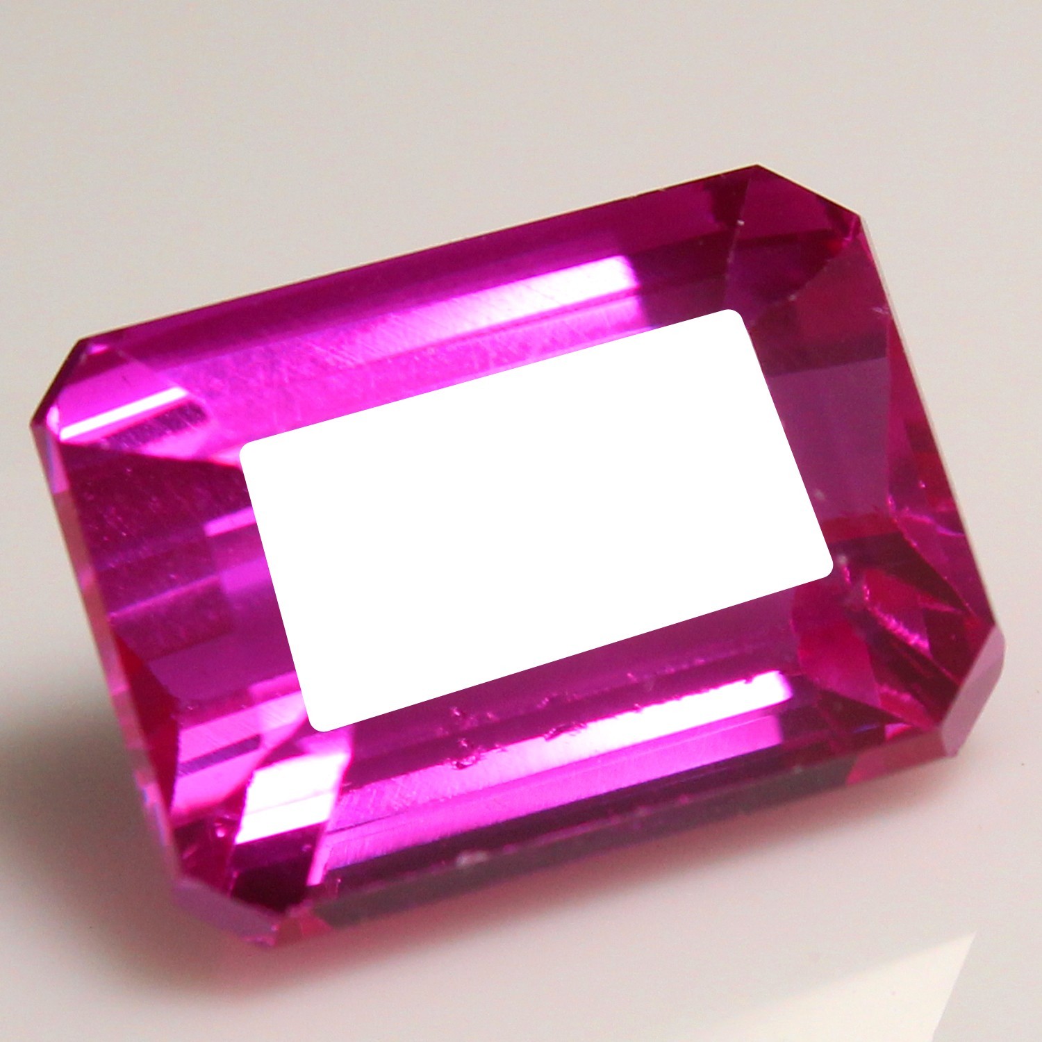 Natural 13.10 Ct Certified Utah Red Beryl Bixbite 13×10 MM Emerald Unheated Gems