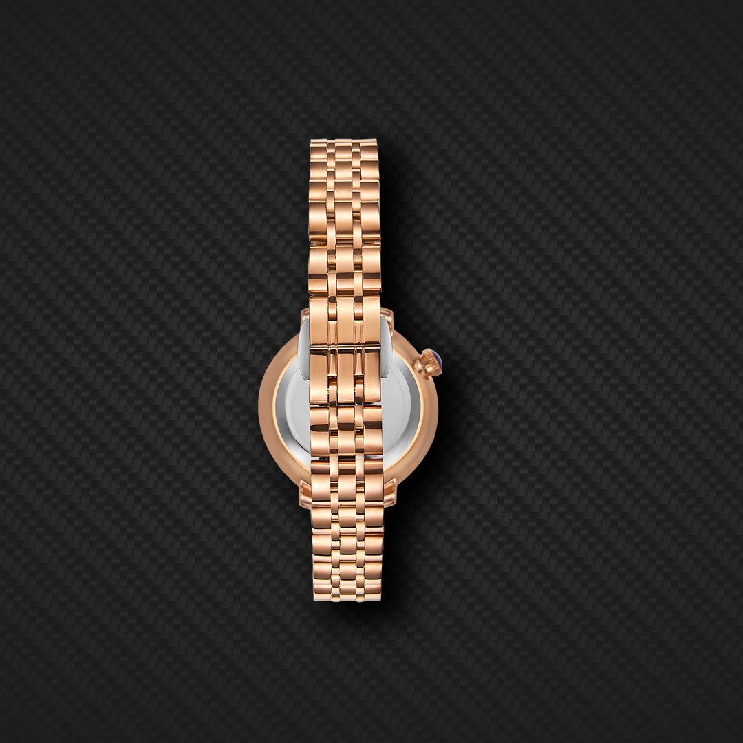 Kenneth Scott Women’s Analog Watch | White Dial, 30mm, 30 m (3 ATM)