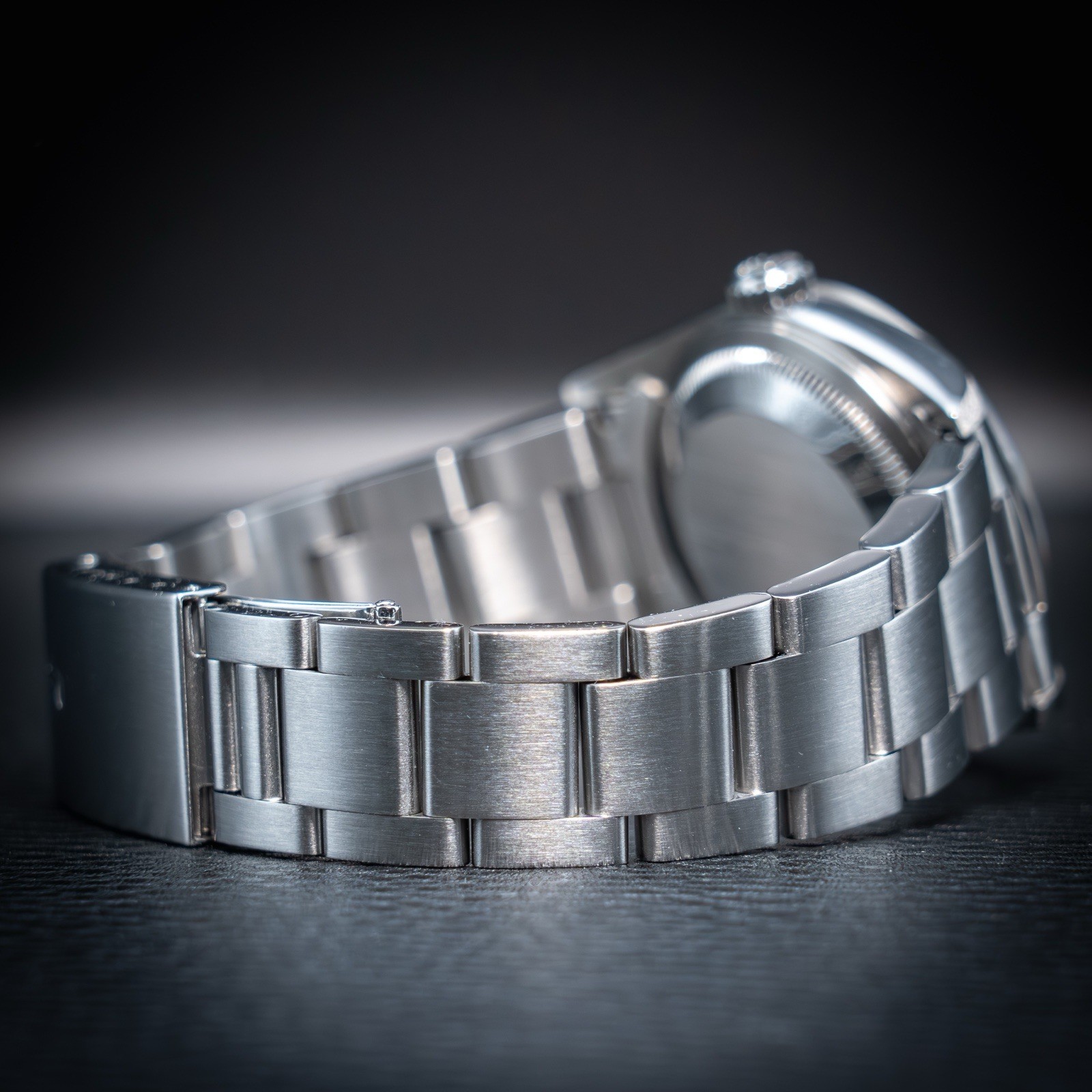 Rolex Date Just ref. 16200 Steel Quadr. Black Box and Warranty