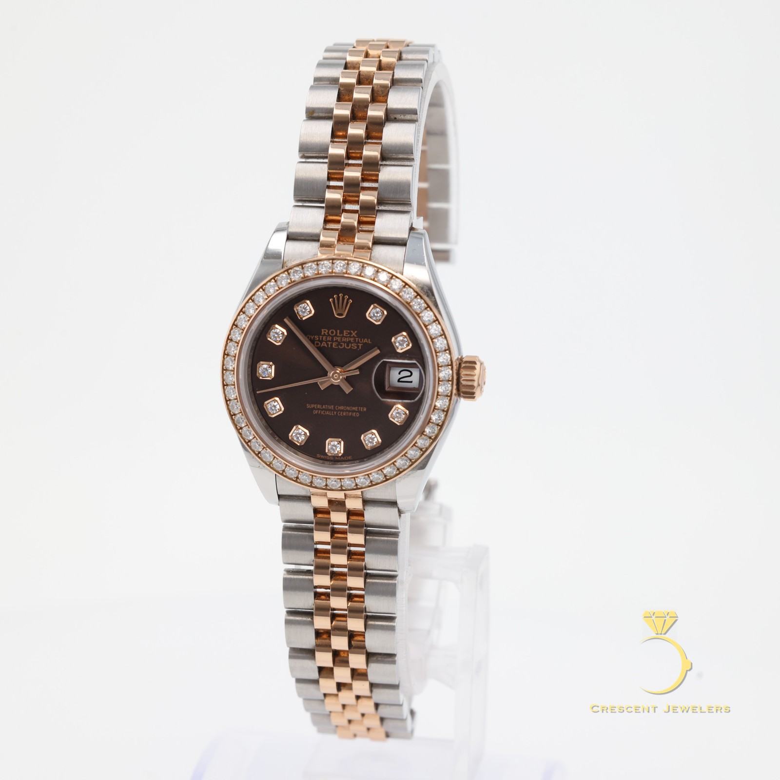 Rolex Lady-Datejust – Ref. 279381RBR – 28mm Stainless Steel & Rose Gold