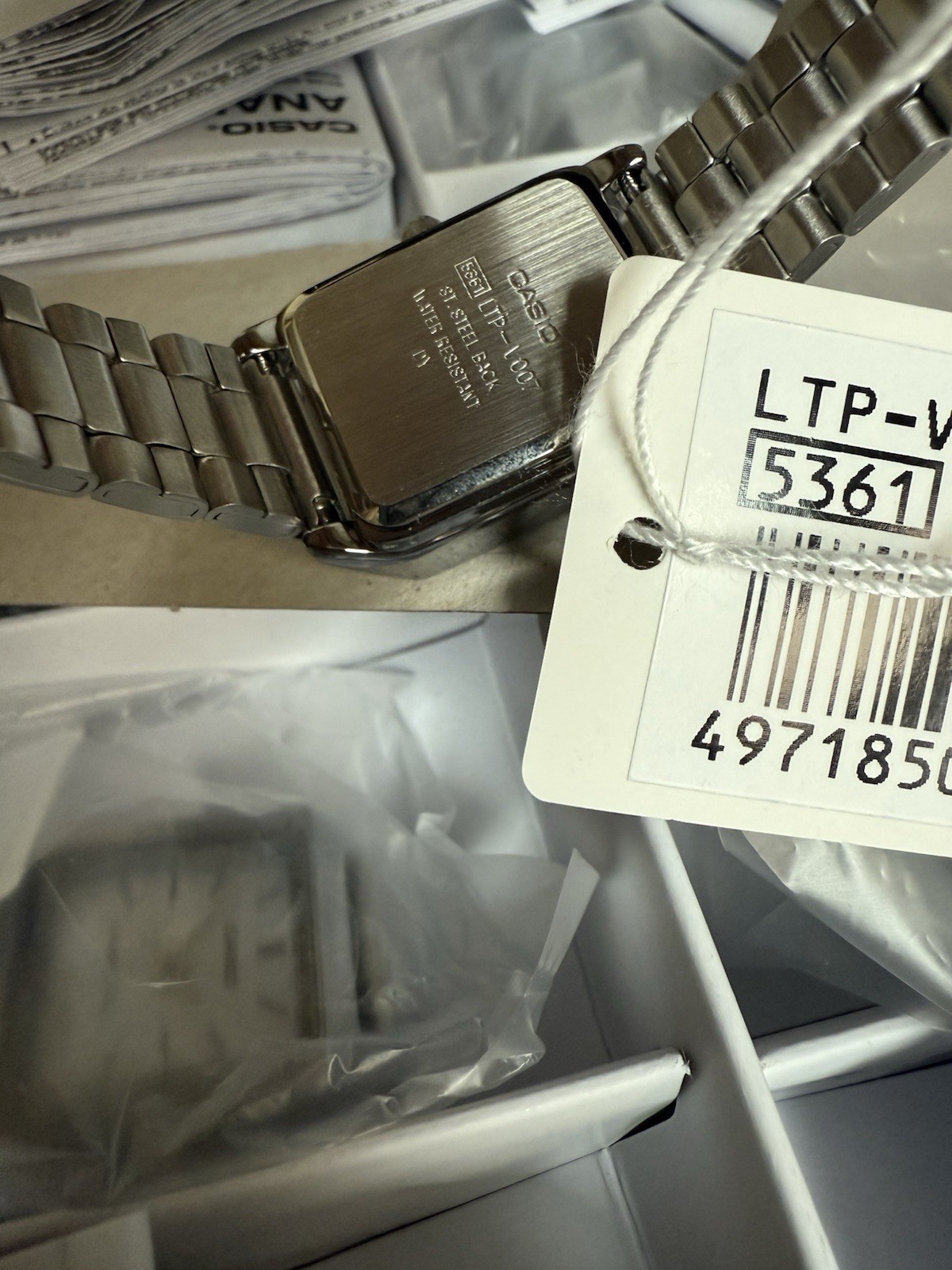 CASIO LTP-V007D-2E Stainless Steel Quartz Woman Metal Wrist Watch