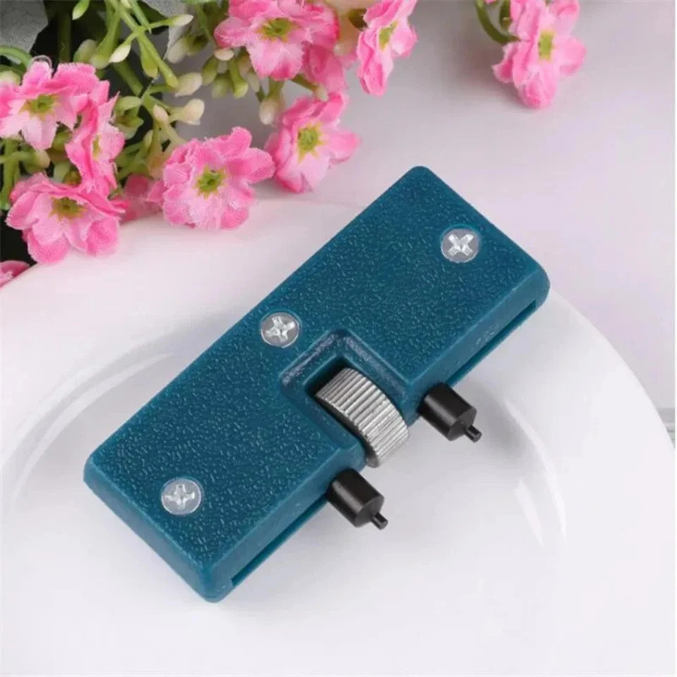 Adjustable Rectangle Watch Back Case Cover Opener Remover Wrench Repair Kit Tool