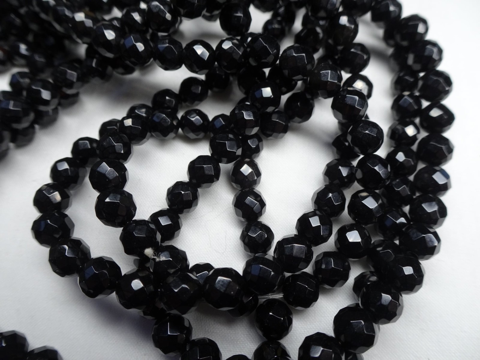 15 1/2″ Strand Chalcedony Faceted Round Stone Beads 6mm A66 DNG