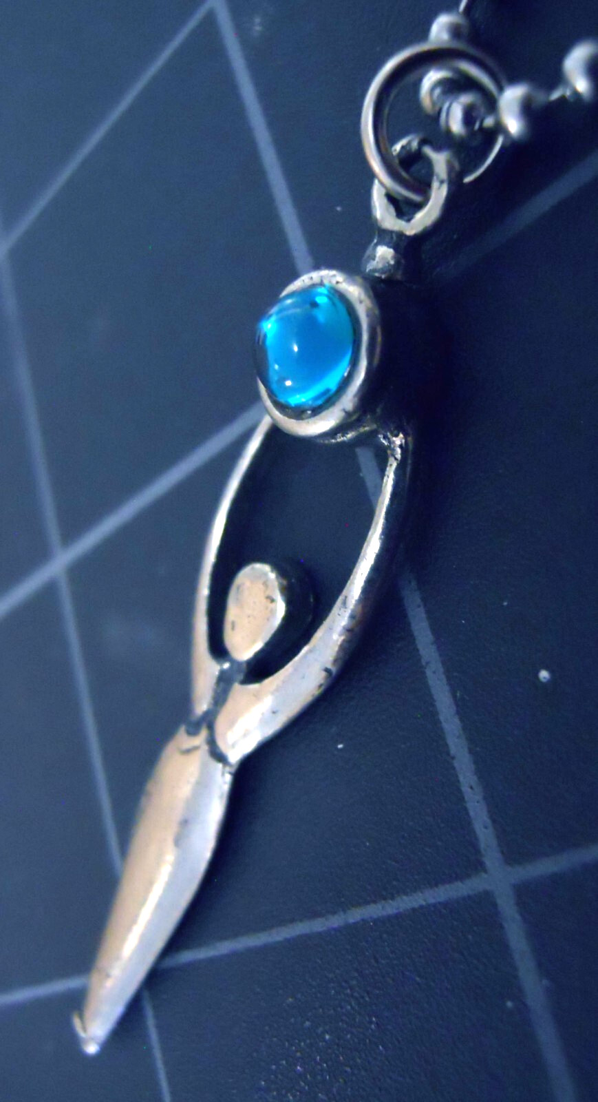 Necklace INTUITION WICCA Pendant Stainless Steel Ball Chain New Amulet – Goddess