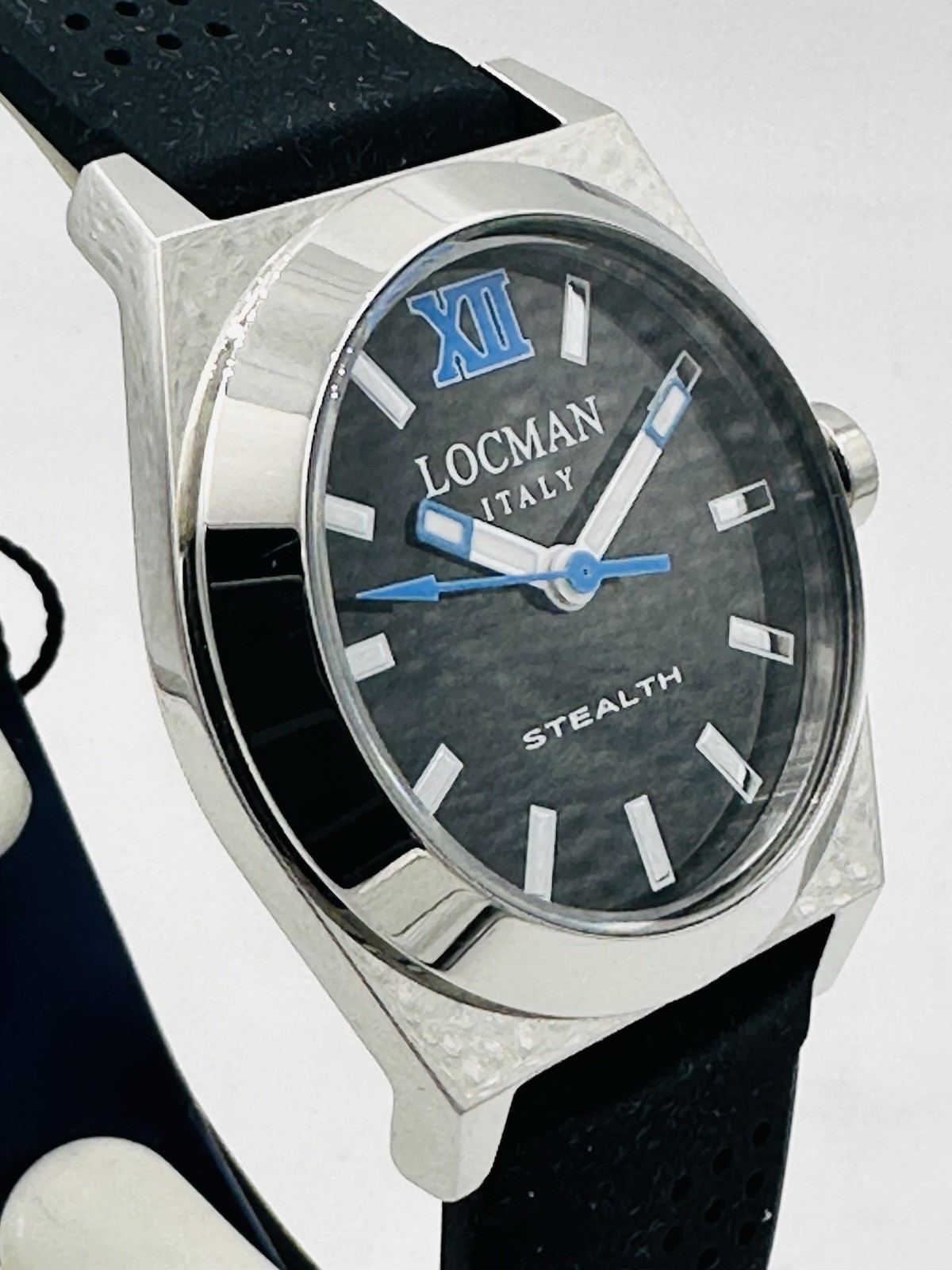 Locman Stealth Lady 204KBGK/260 34mm Rubber Quartz Watch Hot Sale New