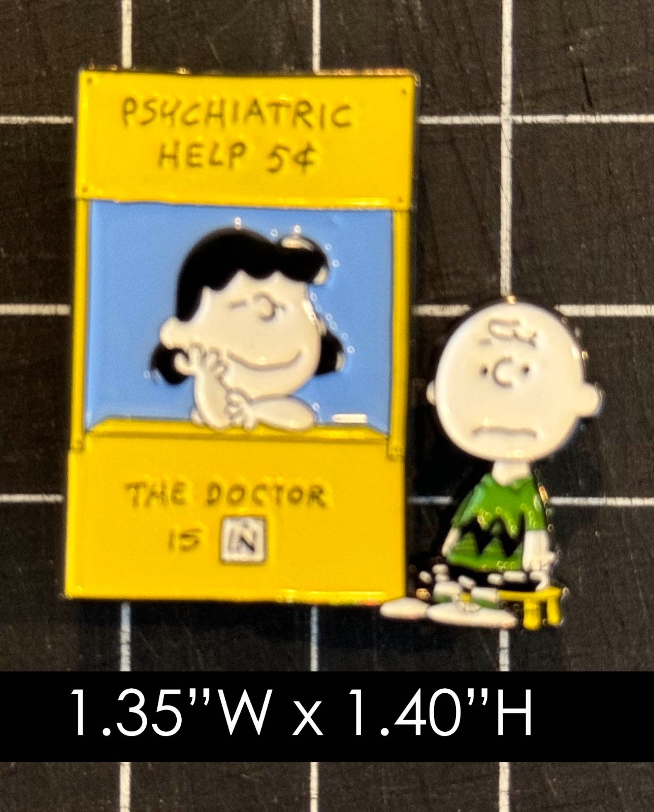 Psychiatric Help w/ Chuck Enamel Pin