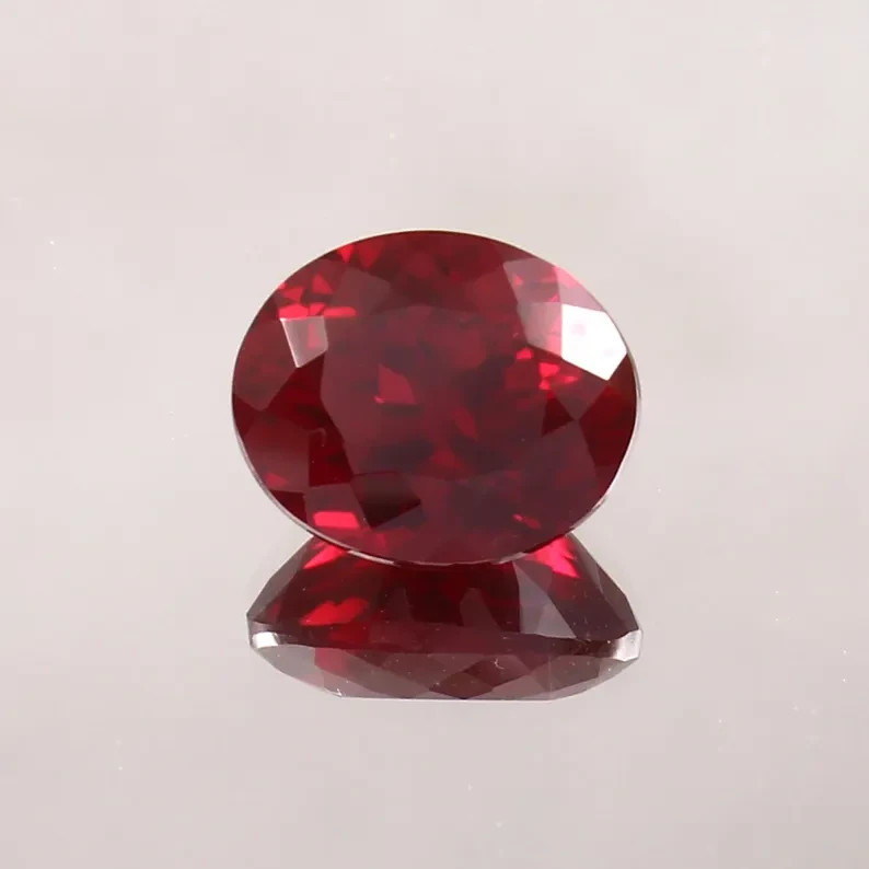 9.54 Ct Burmese Red Ruby Natural Certified Oval Cut Loose Gemstone