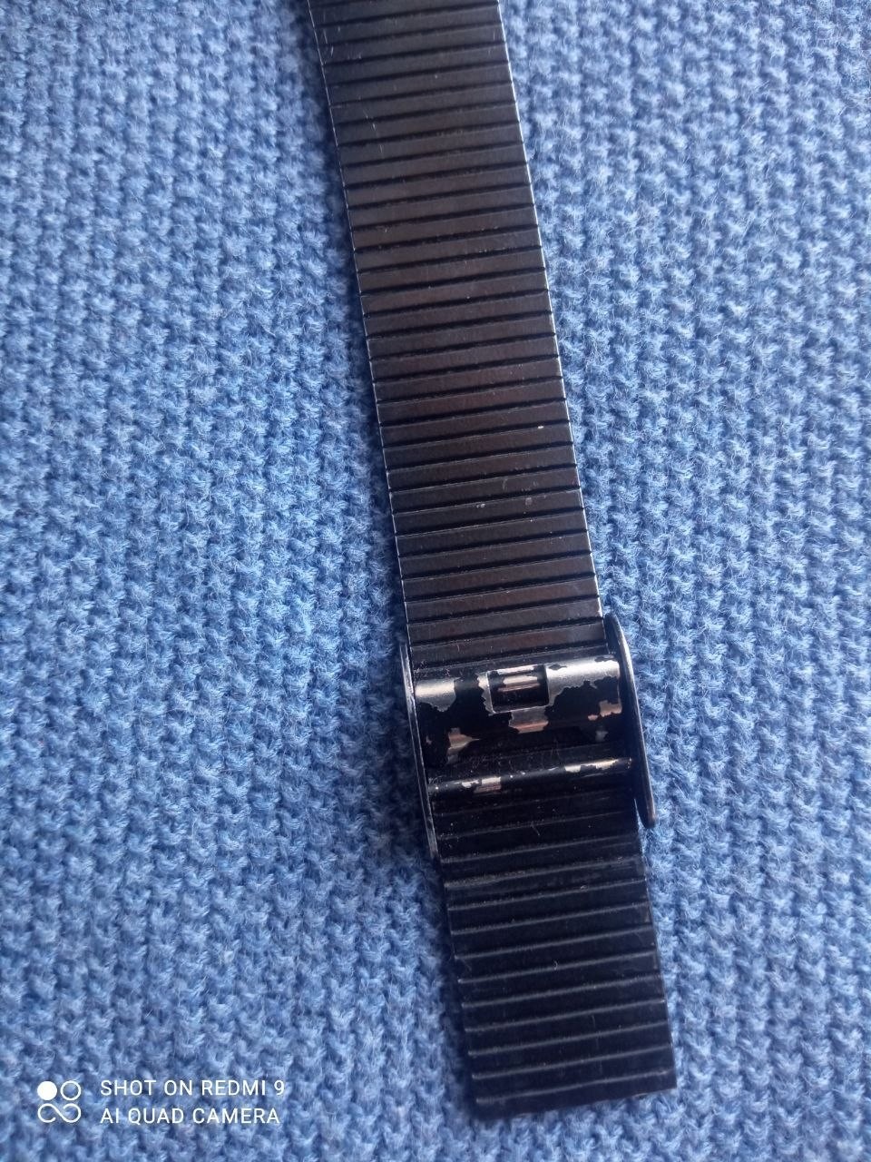 Rare Vintage Dunhill Watch Quartz Two Tone Gold & Black Dial Unisex 32 cm