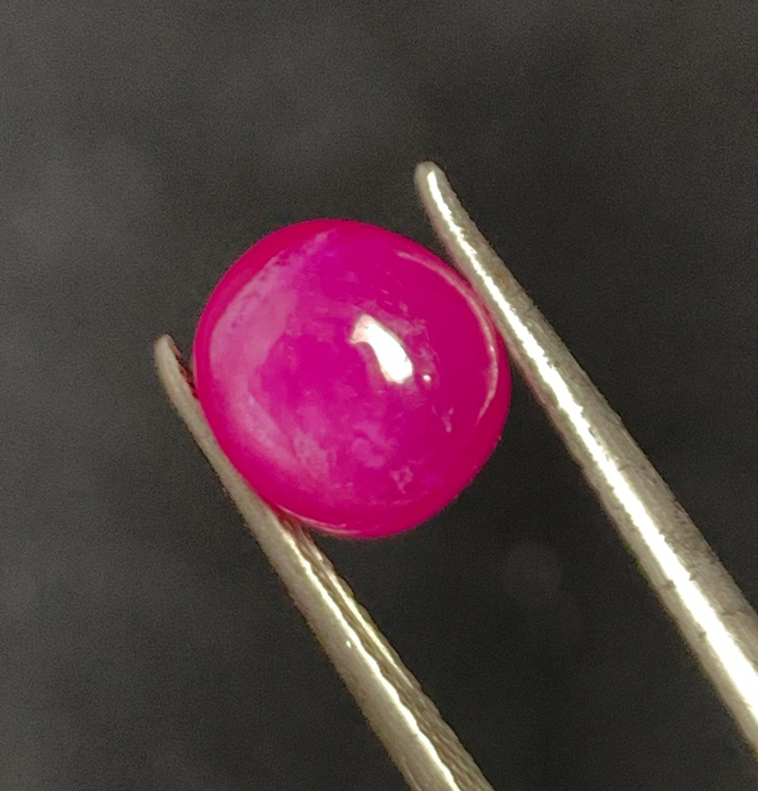 3.90 CT Natural Untreated Ruby Cabochon, Loose Ruby Gemstone 8*7*5MM