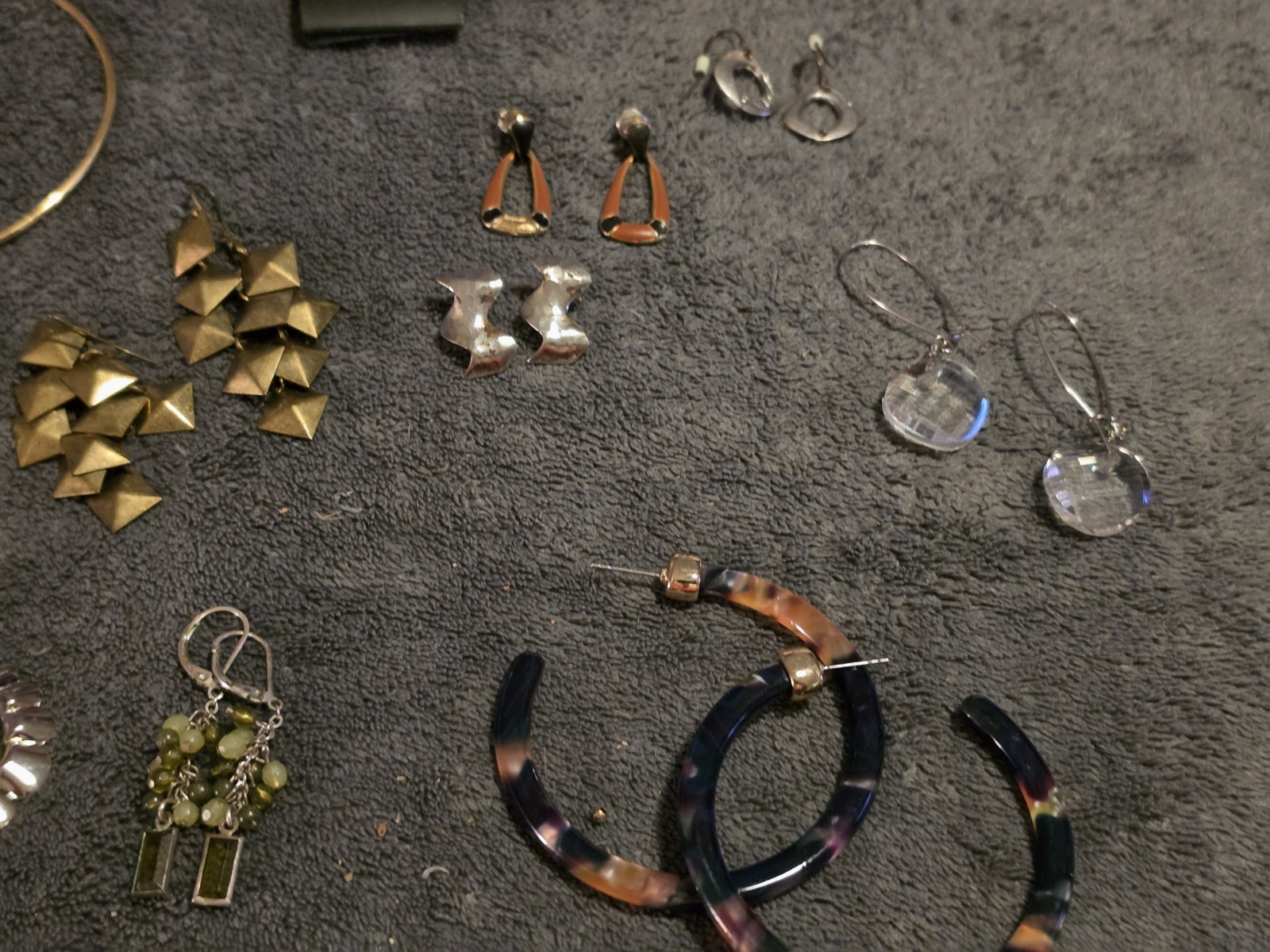 RSVP Wildflower Premier Designs Mixed Earrings Lot 13pc Hoops Dangle Stud RS