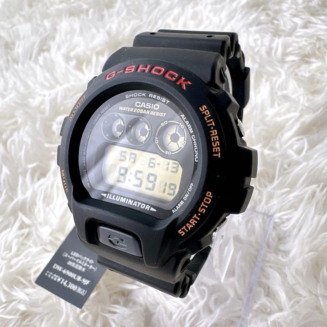 CASIO G-SHOCK Men’s Watch DW-6900UB-9JF holiday Gifts Black ​CasualSport JAPAN