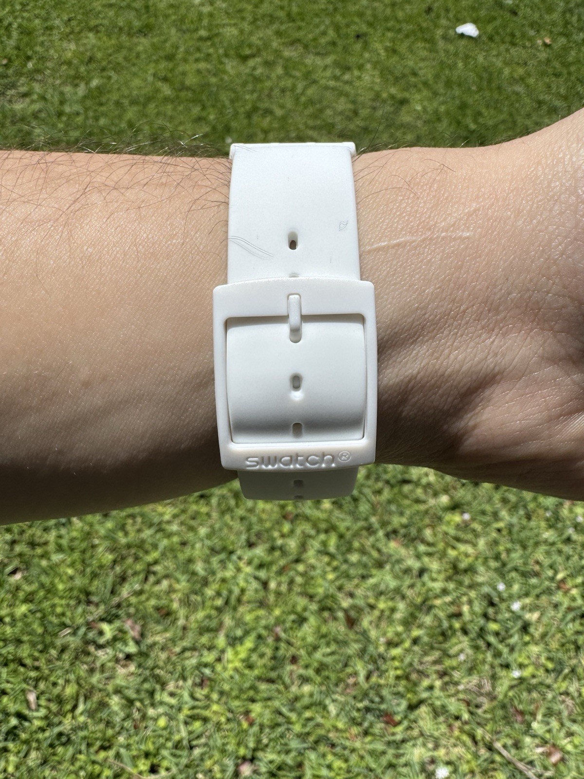 NEW🚨 Swatch MULTI COLLAGE SUOW132 41mm White Limited Edition Watch
