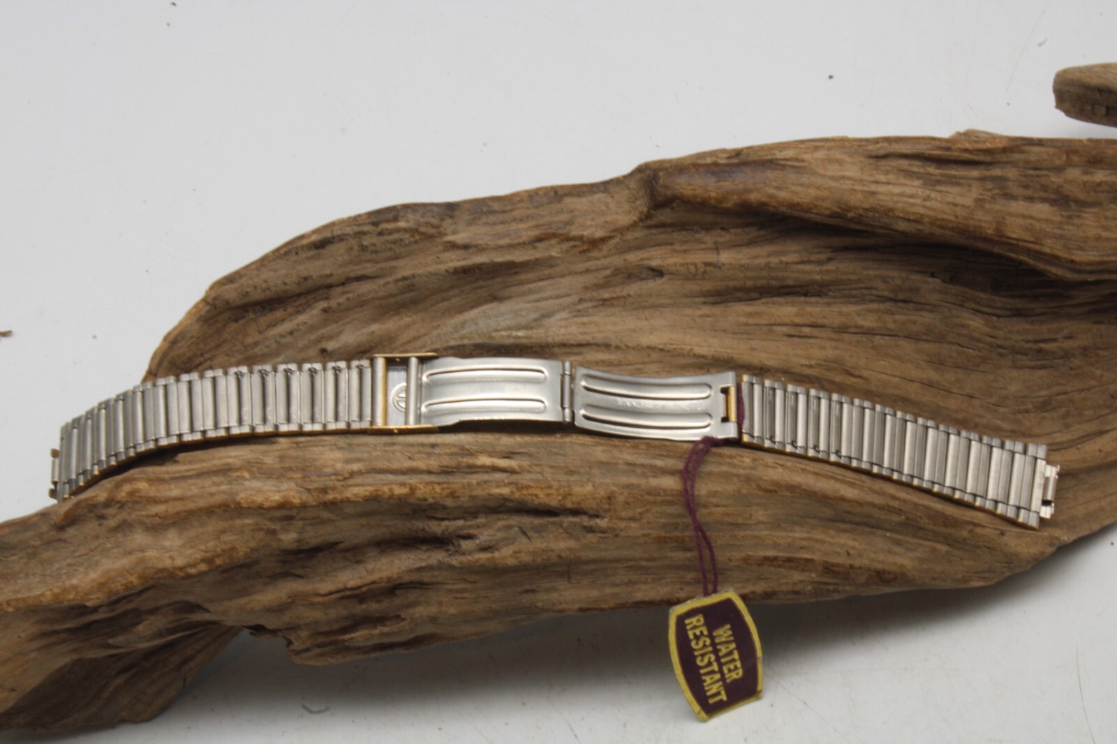 6.5″ GOLD TONE NEW ARMITRON TIMEX WATCH BAND 12.2mm LUG NOS (BQ3)
